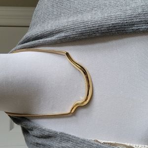 Vince Camuto & Gorjana Goldtone Necklaces